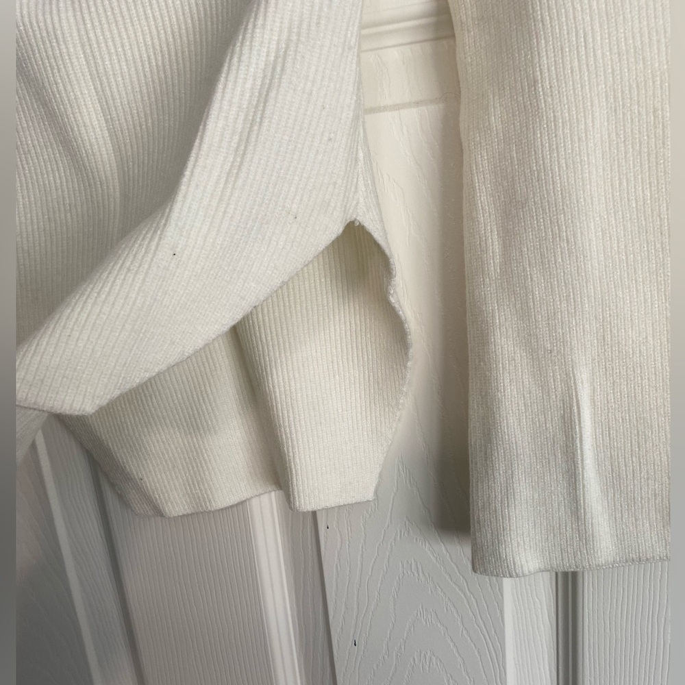 Commense Ribbed Sweetheart Neckline Top Size S - Picture 3 of 5